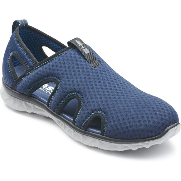BASS OUTDOOR Men's Hex Vented Traction-Sole Mesh Slip-ons Size 9 (1457) - Picture 1 of 6